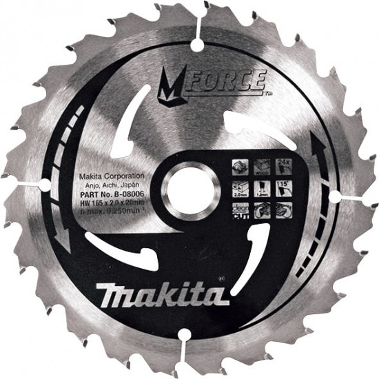 MAKITA B-07892 - TCT MForce žagin list