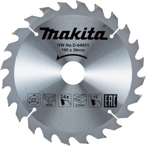 MAKITA D-64951 - TCT žagin list za les