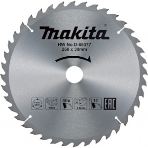 MAKITA D-65408 - TCT žagin list