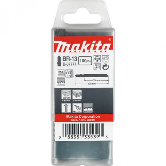 MAKITA B-07777 - Žagini listi za vbodno žago