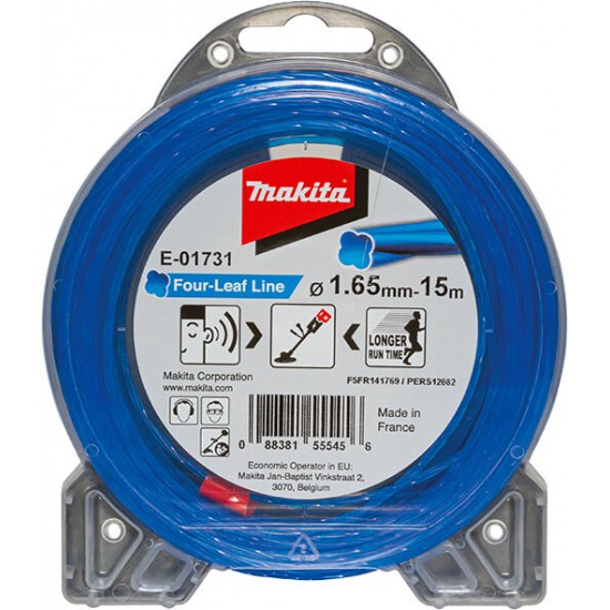 MAKITA E-01731 - Štiridelna najlonska nitka modra