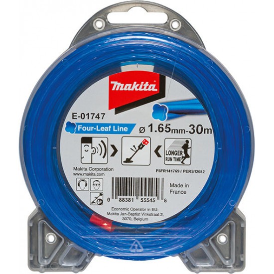 MAKITA E-01747 - Štiridelna najlonska nitka modra