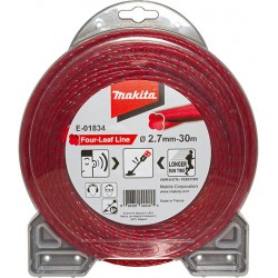 MAKITA E-01834 - Štiridelna najlonska nitka rdeča