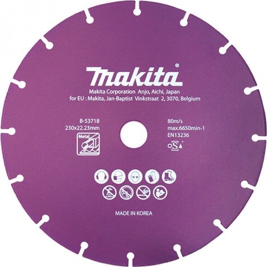 MAKITA B-53693 - Diamantne plošče Specialized