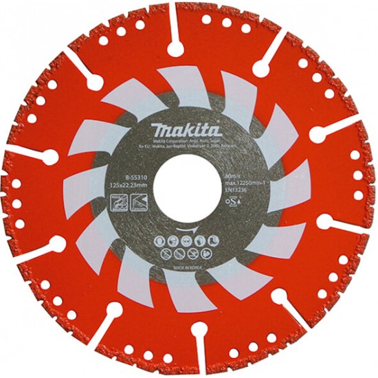 MAKITA B-55310 - Diamantna rezalna plošča, večnamenska