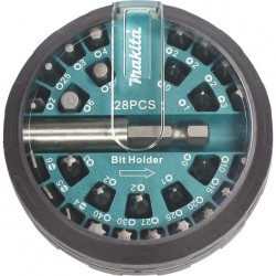 MAKITA B-28911-6 - 28-delni set vijačnih nastavkov, disk