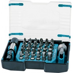MAKITA D-65084 - 32-delni set vijačnih nastavkov (PH,PZ,T,ravni)