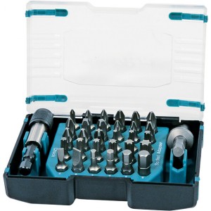 MAKITA D-65084 - 32-delni set vijačnih nastavkov (PH,PZ,T,ravni)