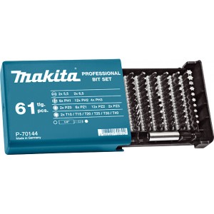 MAKITA P-70144 - 61-delni set vijač.nastavkov
