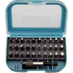 MAKITA P-73374 - 31-delni set visoko kvalitetnih vijačnih nastavkov