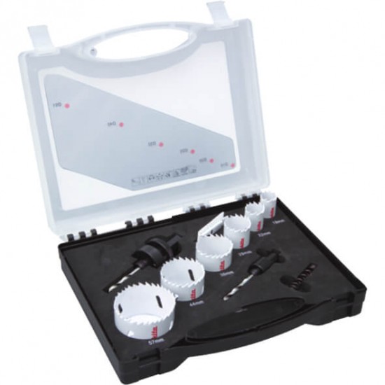 MAKITA D-47139 - 6-delni set HSS-BiM kronskih žag za električarje