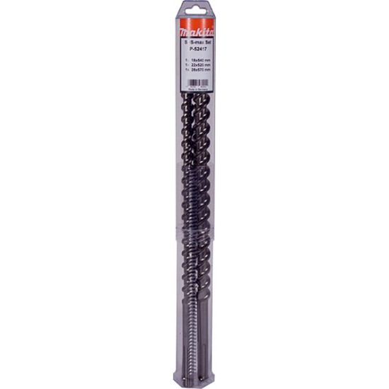 MAKITA P-52445 - 5-delni set svedrov in dlet SDS-MAX MAK4