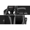 HUZARO HZ-Force 2.5 Grey Mesh - Gaming stol siv