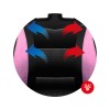 HUZARO HZ-Force 4.2 Pink Mesh - Gaming stol roza