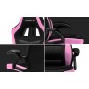 HUZARO HZ-Force 4.2 Pink Mesh - Gaming stol roza