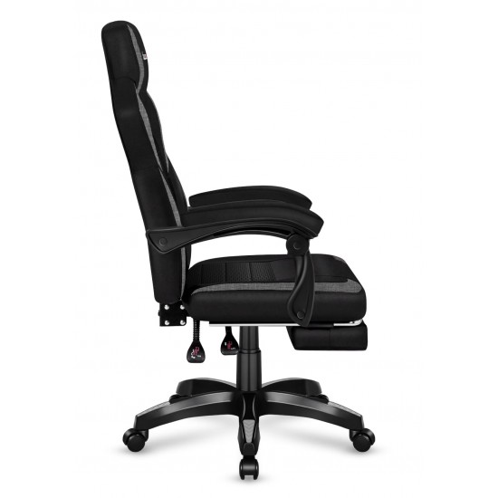 HUZARO HZ-Force 5.3 Grey Mesh - Gaming stol siv