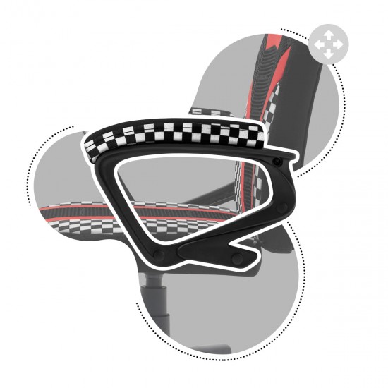 HUZARO HZ-Ranger 1.0 Race Mesh - Gaming stol race