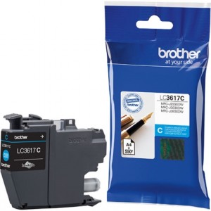Brother LC3617C (modra) - Original kartuša
