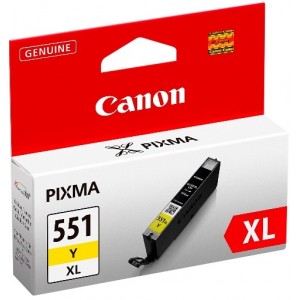Canon CLI-551Y XL (rumena) - Original kartuša