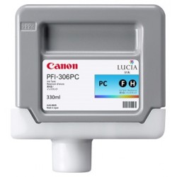 Canon PFI-306PC (foto modra) - Original kartuša