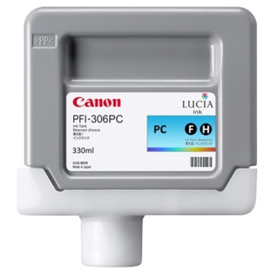Canon PFI-306PC (foto modra) - Original kartuša