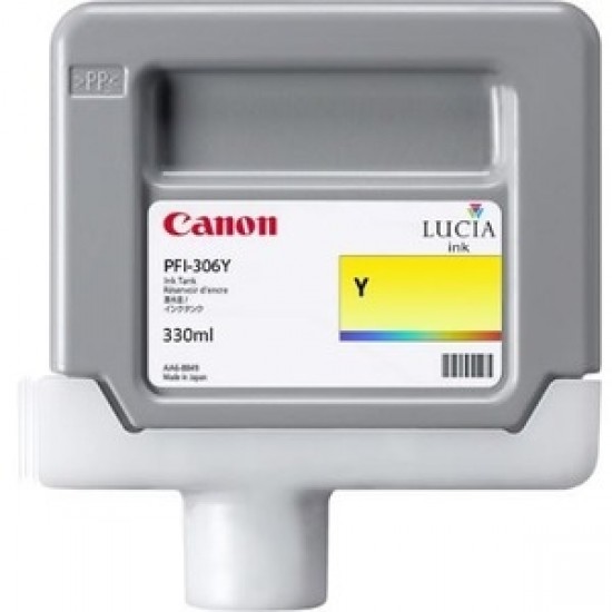 Canon PFI-306Y (rumena) - Original kartuša