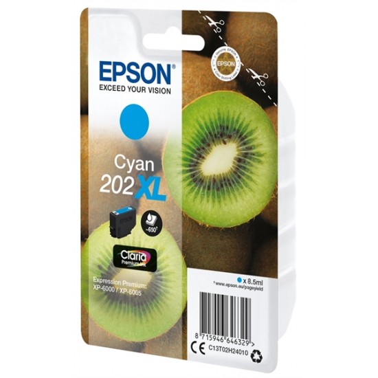 Epson 202XL (C13T02H24010) (modra) - Original kartuša