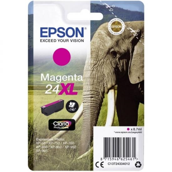 Epson 24XL (C13T24334012) (škrlatna) - Original kartuša