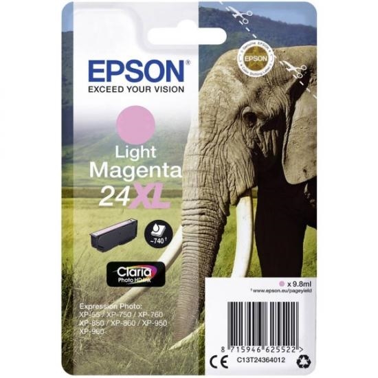 Epson 24XL (C13T24364012) (svetlo škrlatna) - Original kartuša