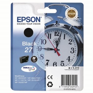 Epson 27 (C13T27014010) (črna) - Original kartuša