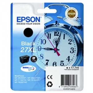 Epson 27 XL (C13T27114010) (črna) - Original kartuša
