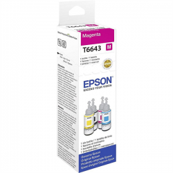 Epson C13T66434A (škrlatna) - Original črnilo