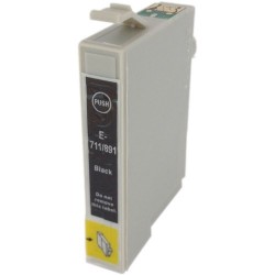 Epson T0711 (črna) dvojno pakiranje - Kompatibilna kartuša