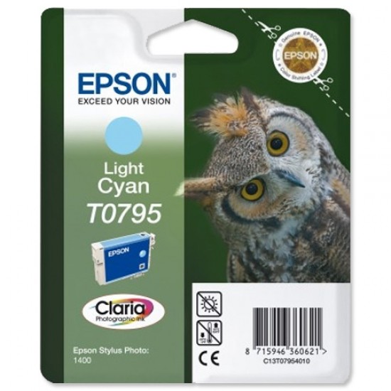 Epson T0795 (svetlo modra) - Original kartuša