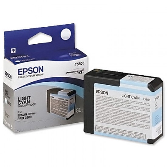 Epson T5805 (svetlo modra) - Original kartuša