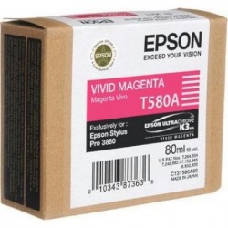 Epson T580A (vivid škrlatna) - Original kartuša