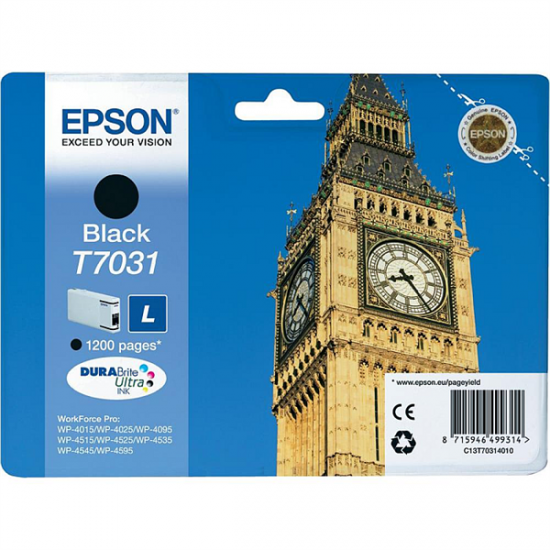 Epson T7031 (črna) - Original kartuša
