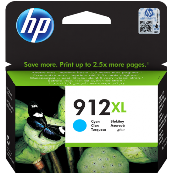 HP 3YL81AE nr.912XL (modra) - Original kartuša