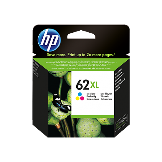 HP C2P07AE nr.62XL (barvna) - Original kartuša