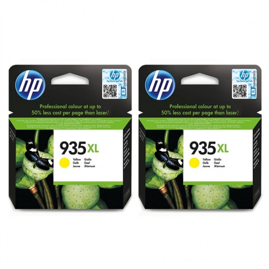 HP C2P26AED nr.935XL (rumena) dvojno pakiranje - Original kartuša