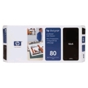 HP C4820A nr.80 (črna) - Original tiskalna glava in čistilo