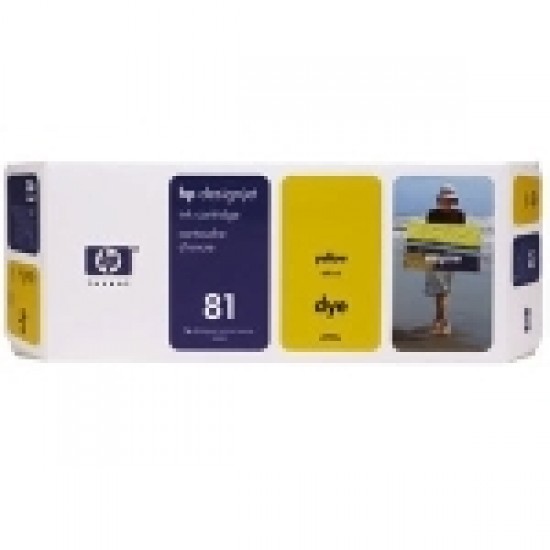 HP C4933A nr.81 (rumena) - Original kartuša