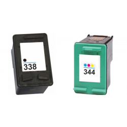 HP C8765EE nr.338 (črna) - C9363EE nr.344 (barvna) - Kompatibilen komplet kartuš