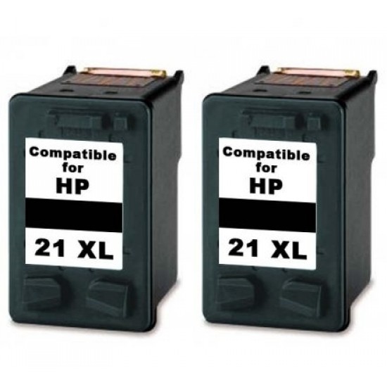 HP C9351CEDK nr.21XL (črna) dvojno pakiranje - Kompatibilen komplet kartuš