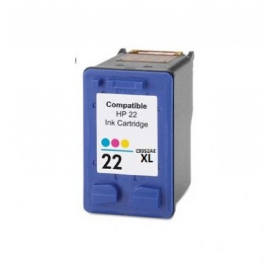 HP C9352AEK nr.22 XL (barvna) - Kompatibilna kartuša