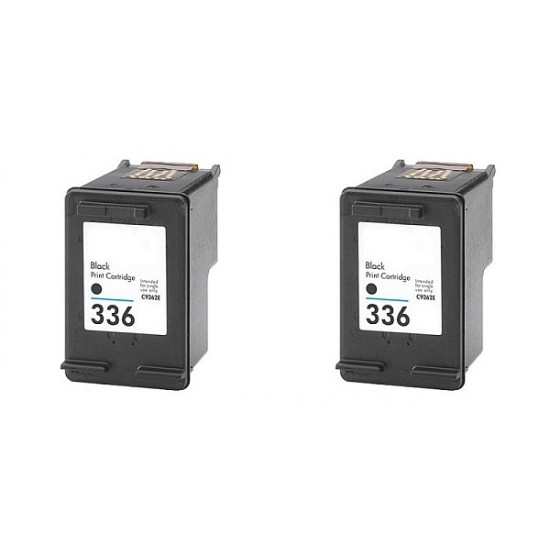 HP C9362EEDK nr.336 (črna) dvojno pakiranje - Kompatibilen komplet kartuš
