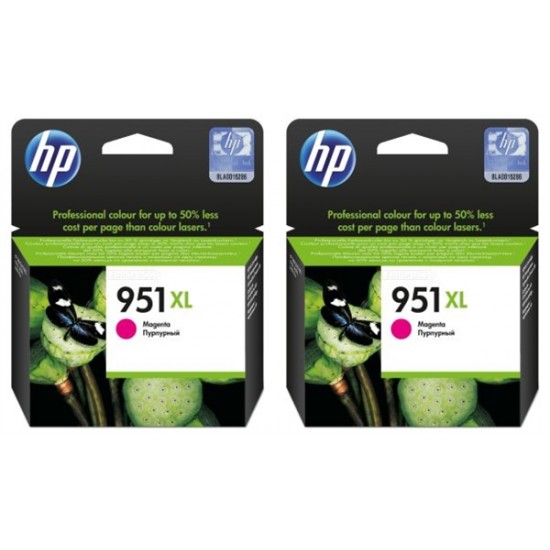 HP CN047AED nr.951XL (škrlatna) dvojno pakiranje - Original kartuša