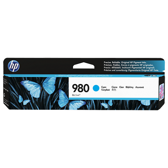 HP D8J07A nr.980 (modra) - Original kartuša