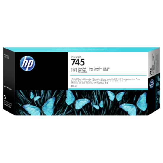 HP F9K04A nr.745 (foto črna) - Original kartuša
