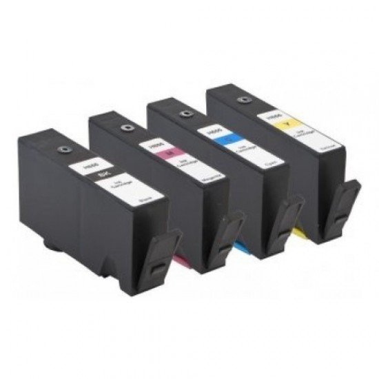 HP nr.655K (BK-C-M-Y) - Kompatibilen komplet kartuš